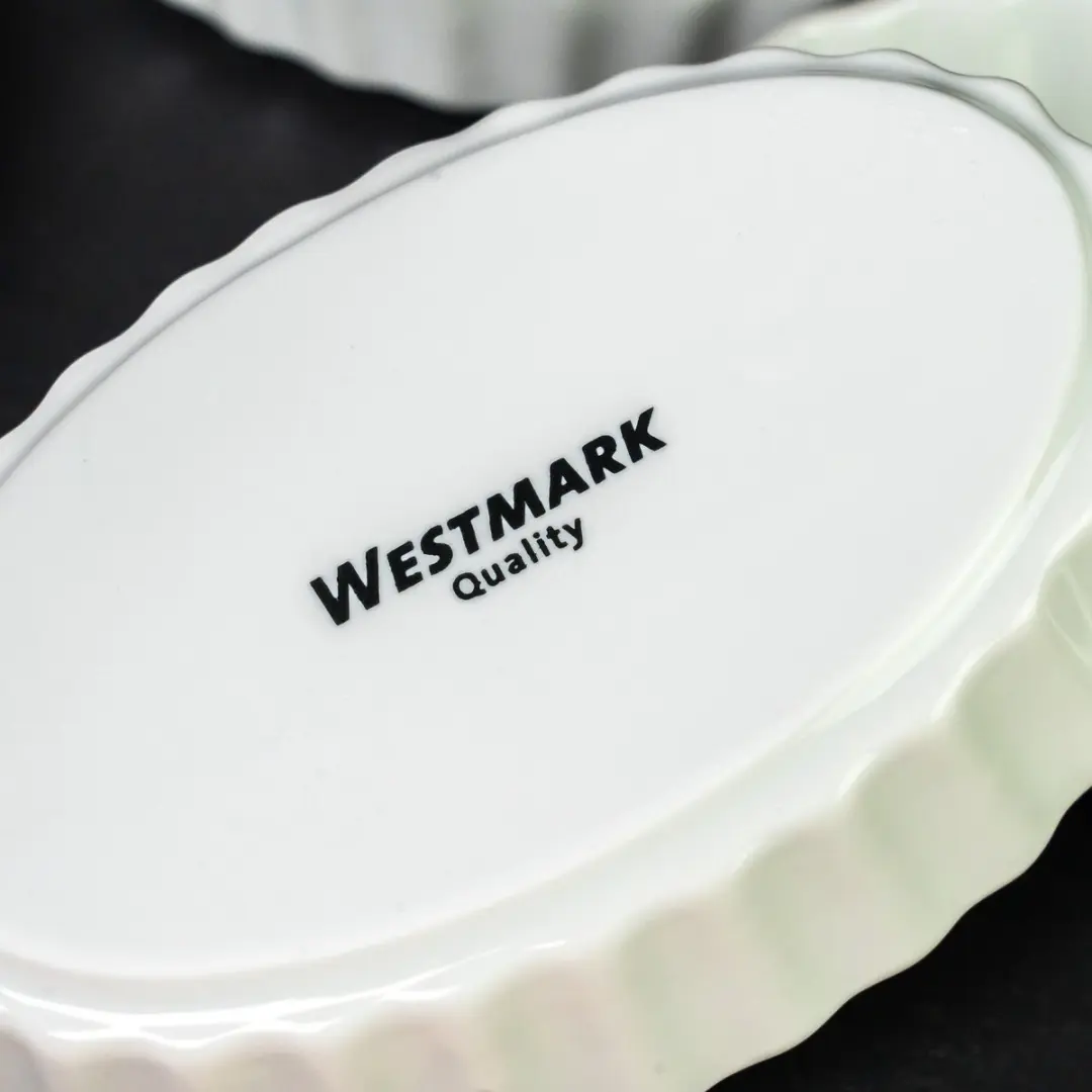 Westmark Ovale Schaaltjes 4-delig - 4 Stuks - Wit