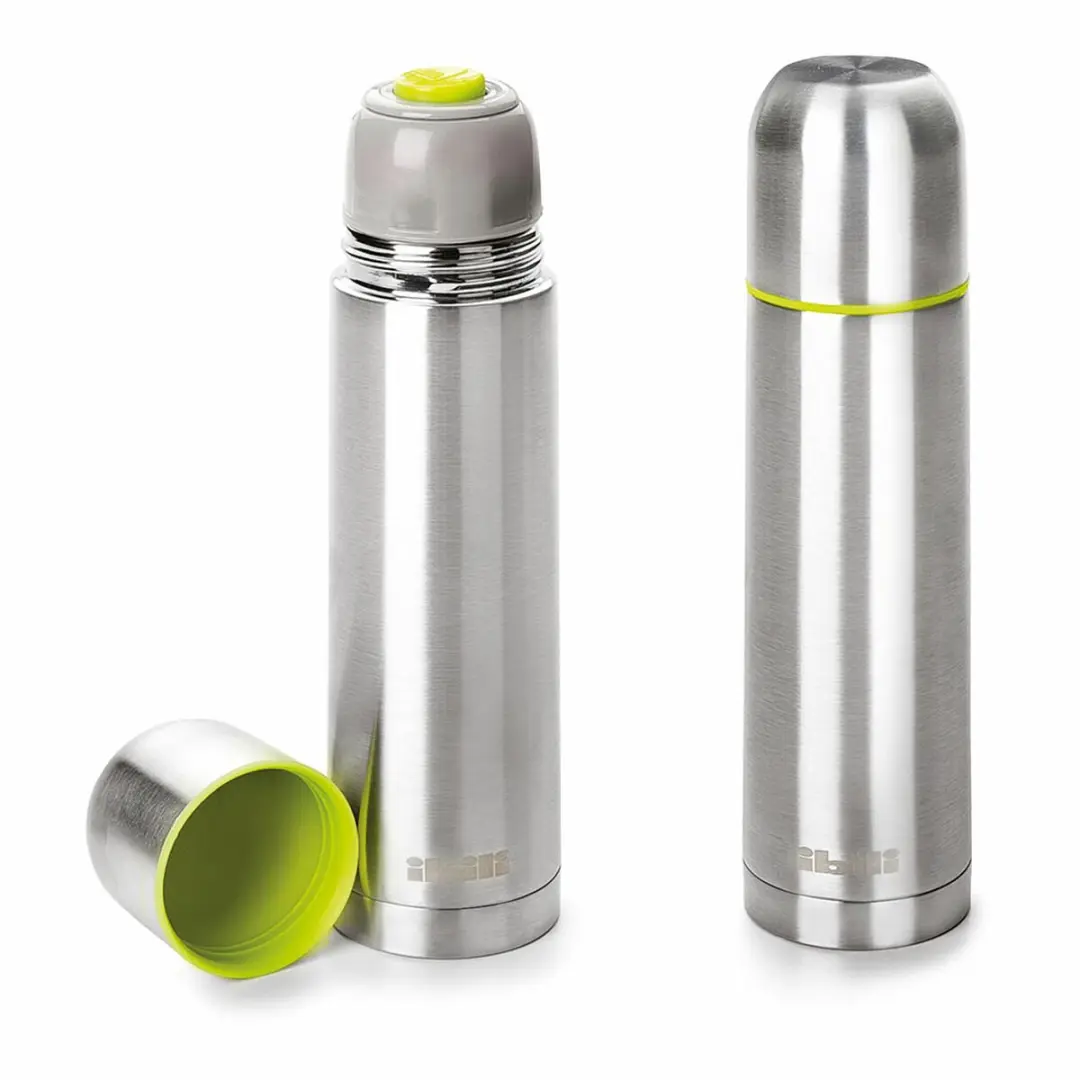 Ibili Thermosfles 753810 - 1L - RVS - Zilverkleurig