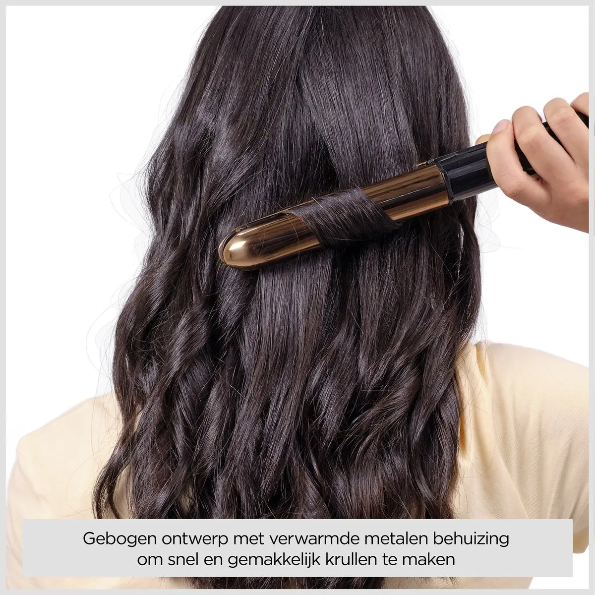 Babyliss ST482E Stijltang 2-in-1 28mm - 5 standen - Kopergoud/Zwart