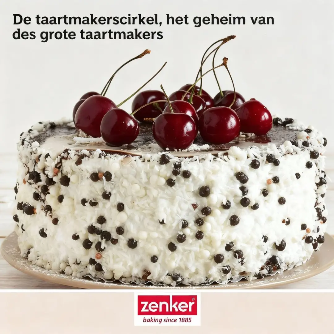 Zenker Smart Pastry Verstelbare Bakring - Roestvrij staal