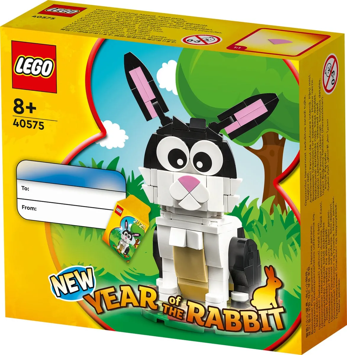 LEGO Jaar van het Konijn 40575 - 194 Stukken - Multicolor - afbeelding 5 van 6