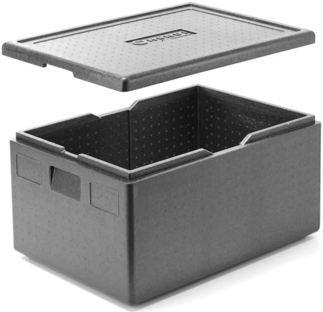 Hendi Kitchen Line Isolatiecontainer GN 1/1 80L - Zwart