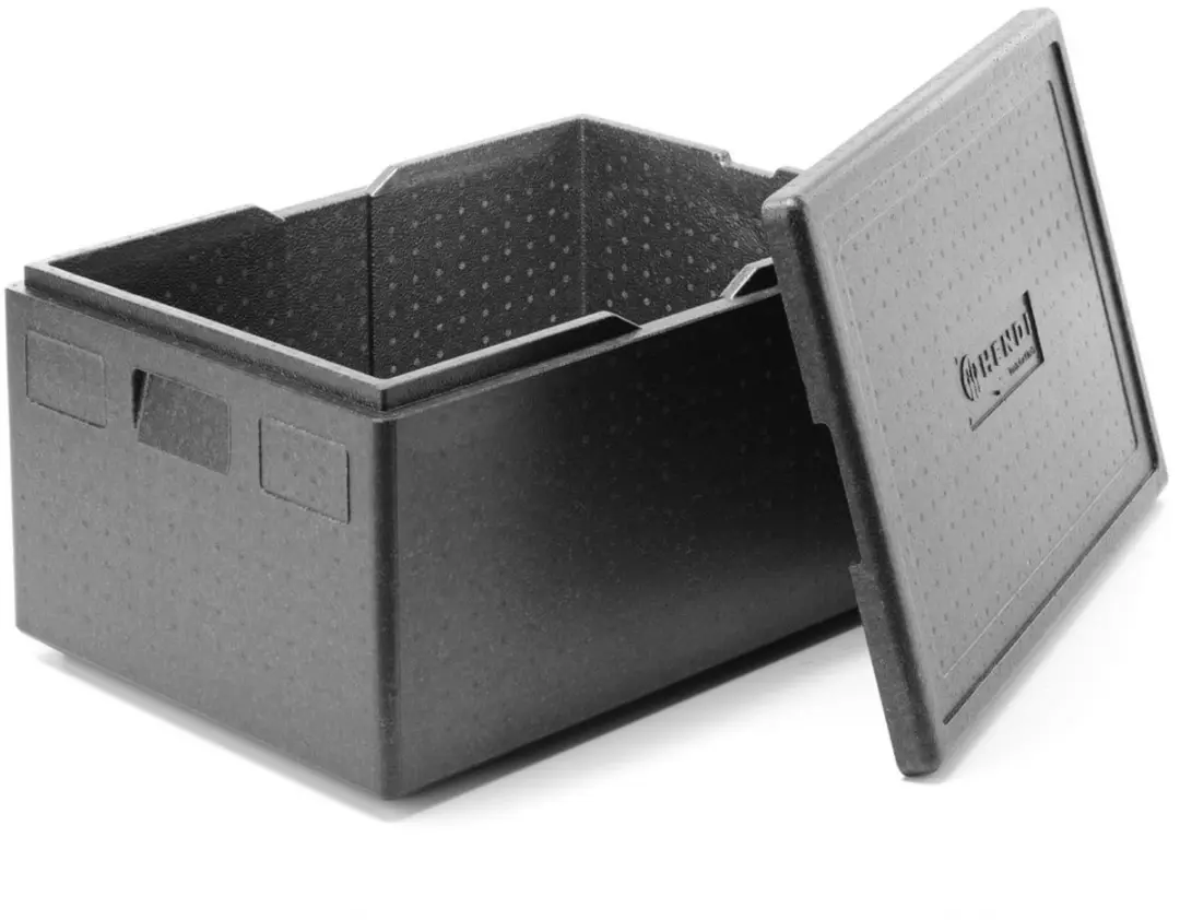 Hendi Kitchen Line Isolatiecontainer GN 1/1 80L - Zwart