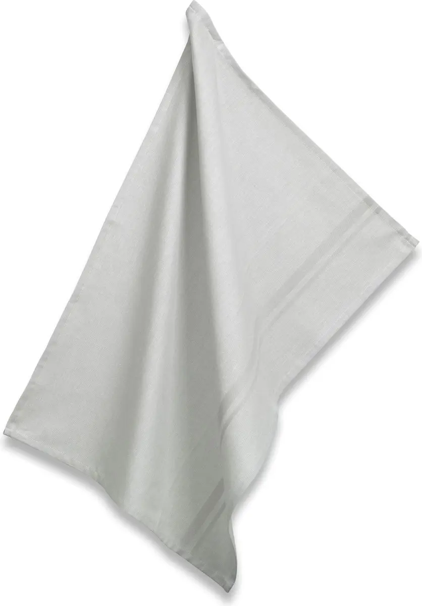 Kela Tia Theedoek Set - 4 Stuks - Donker Grijs