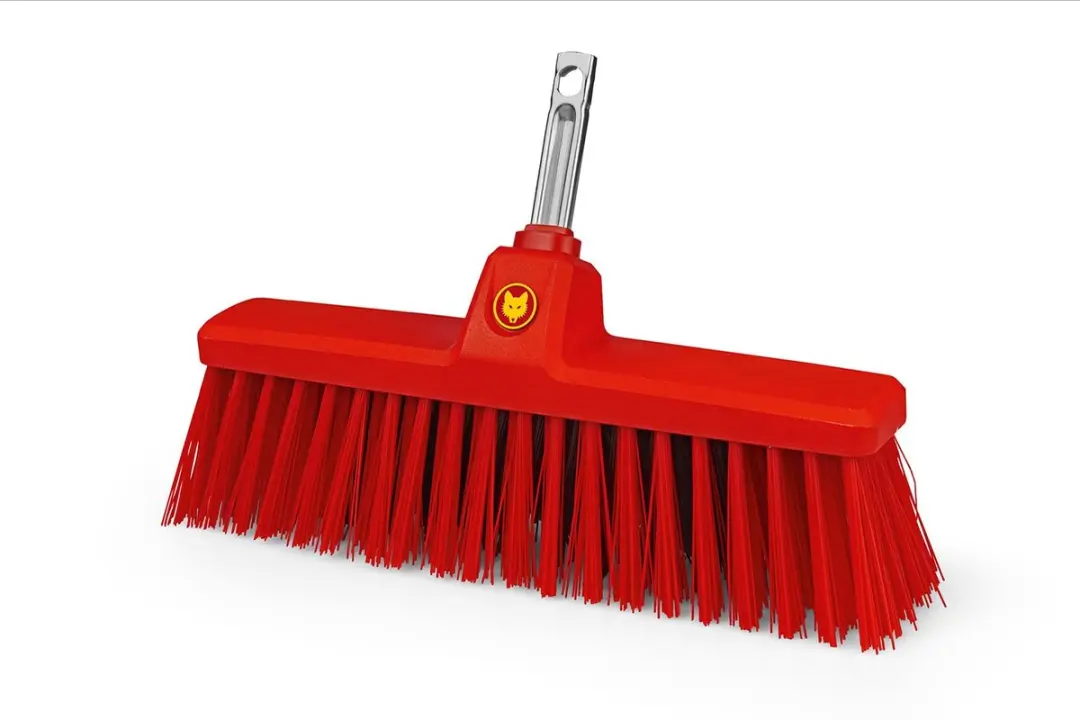 WOLF-Garten Terrasbezem TB 350M - 35cm - Geel/Rood