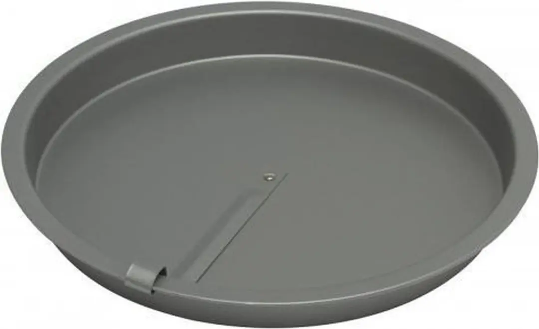 Patisse Boterkoekvorm Ø23cm - Met mes - Zilver