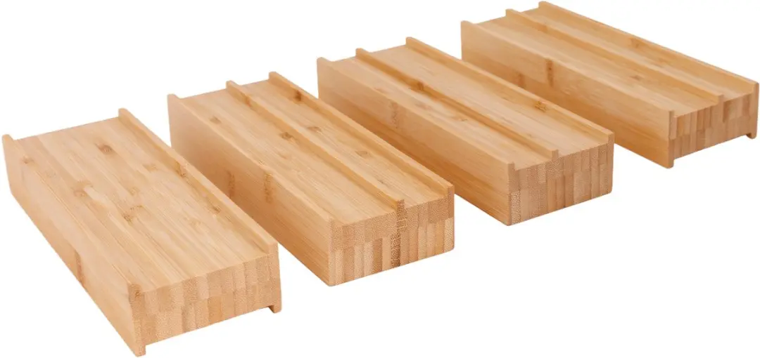 Cosy&Trendy Daily Chef Messenblok 18x9x22cm - 9 Messen - Bruin