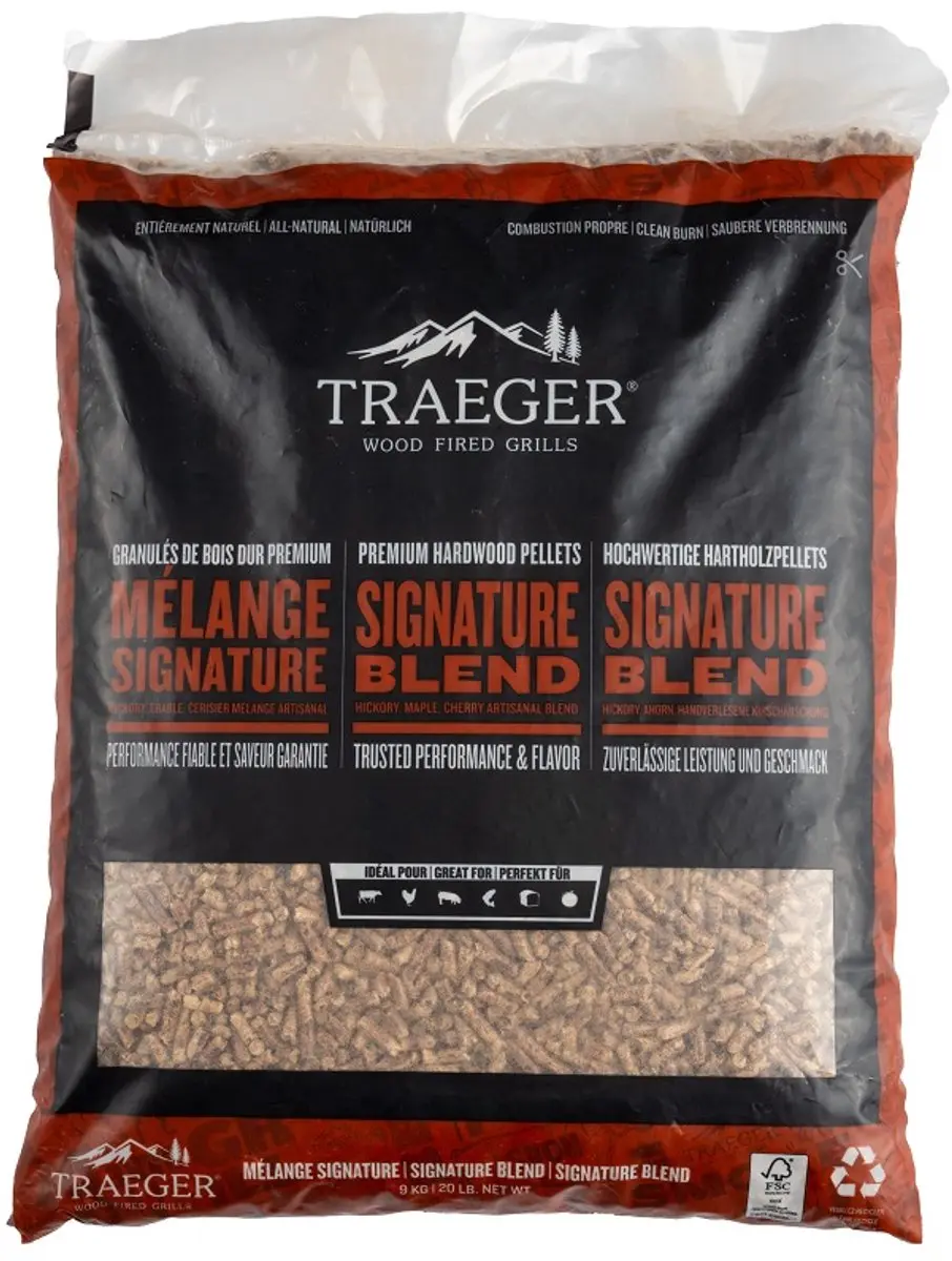Traeger Signature Blend Pellets 9kg