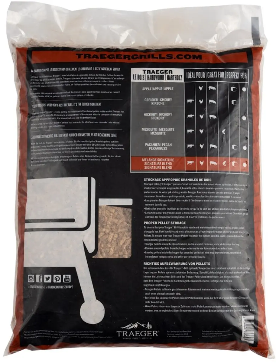 Traeger Signature Blend Pellets 9kg