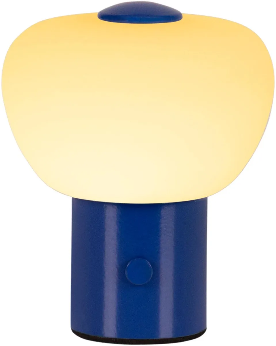 Lucide Gustav Oplaadbare Tafellamp - Blauw
