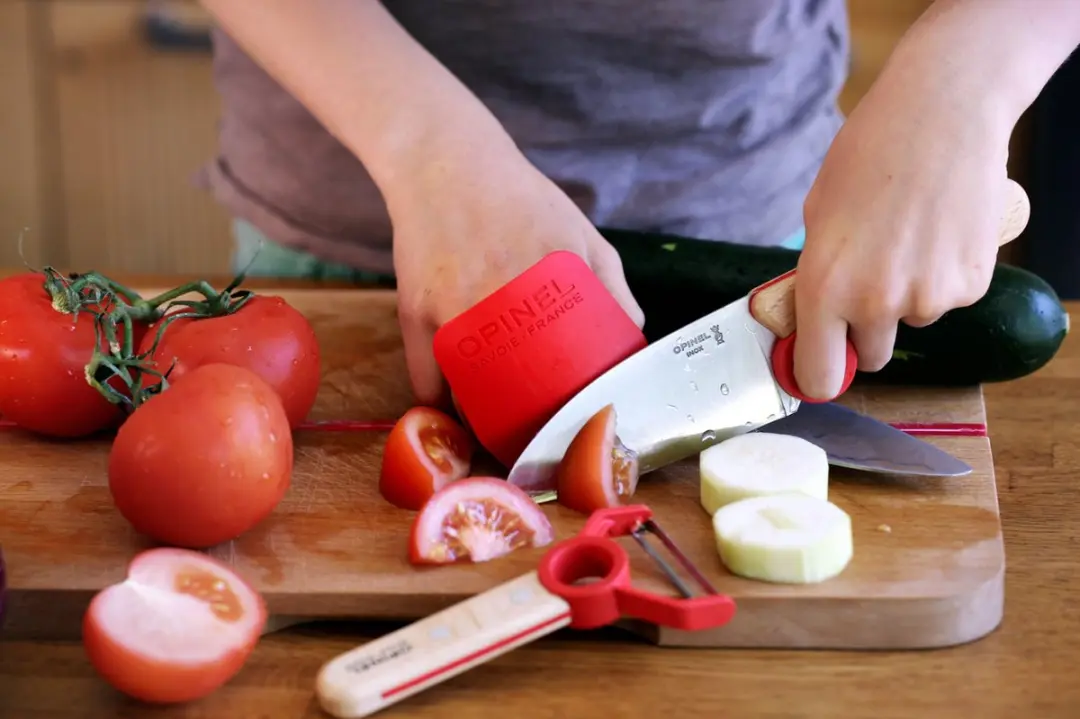 Opinel Le Petit Chef Kinderkeukenset Rood - 3-delig - 001 746
