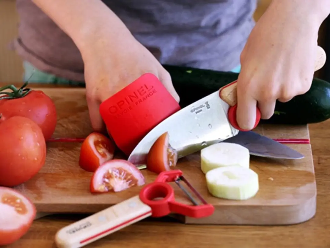 Opinel Le Petit Chef Kinderkeukenset Rood - 3-delig - 001 746