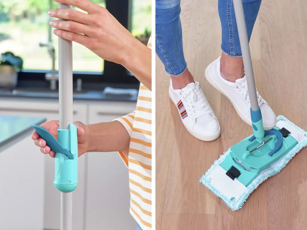 Leifheit Clean Twist M Vloerwisser Ergo Mobiel - 33cm 6L Turquoise - afbeelding 6 van 6
