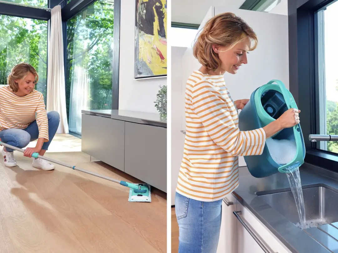 Leifheit Clean Twist M Vloerwisser Ergo Mobiel - 33cm 6L Turquoise