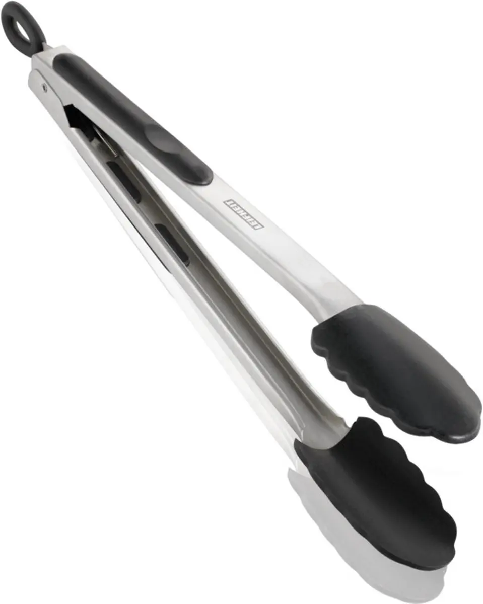 Leifheit ProLine Keuken- en Grilltang 31cm - RVS - Zwart/Grijs