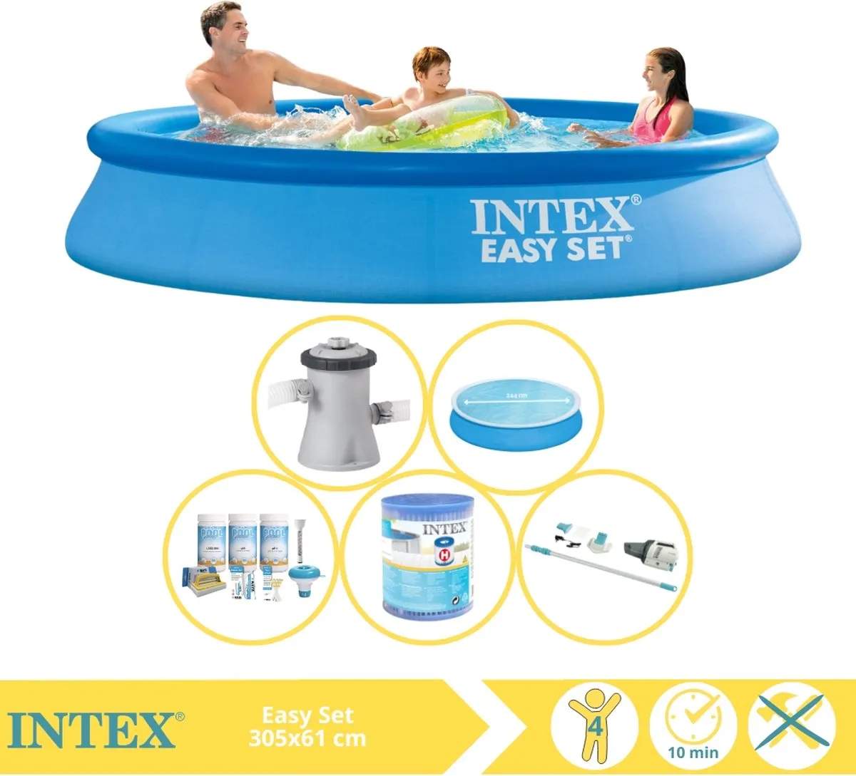 Intex Easy Set Zwembad 305x61cm
