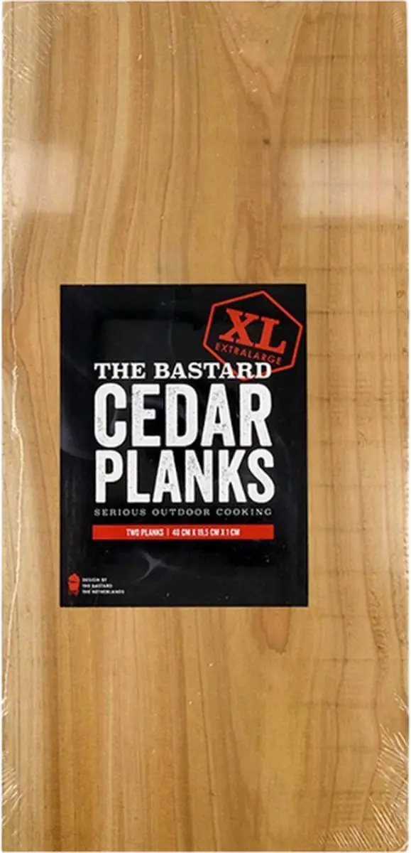 The Bastard Smoke Planks Red Cedar XL BB628 - 2 Stuks