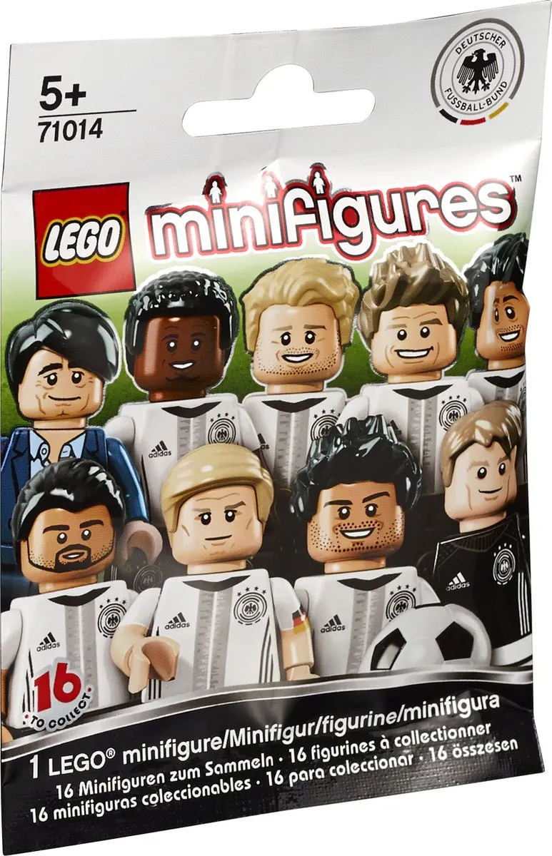LEGO Deutsche Mannschaft Minifiguur