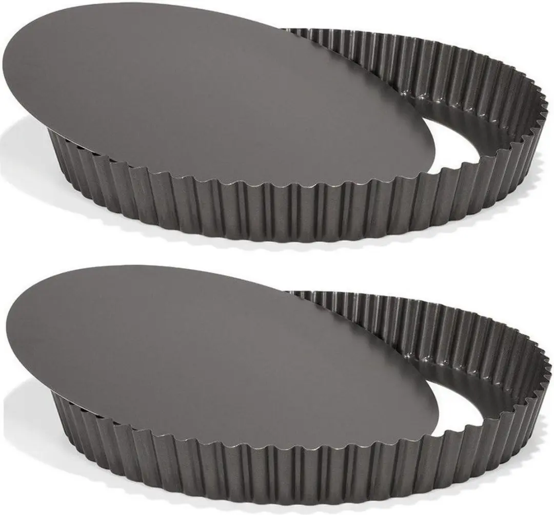 Patisse Ronde Quichevorm 20cm - Zwart