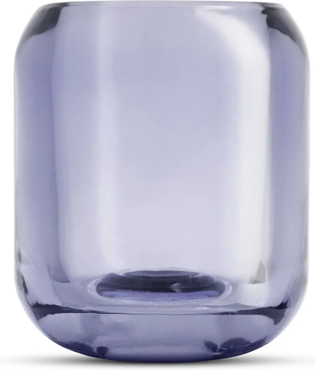 Eva Solo Acorn Theelichthouder Set - 2 Stuks - Paars Glas