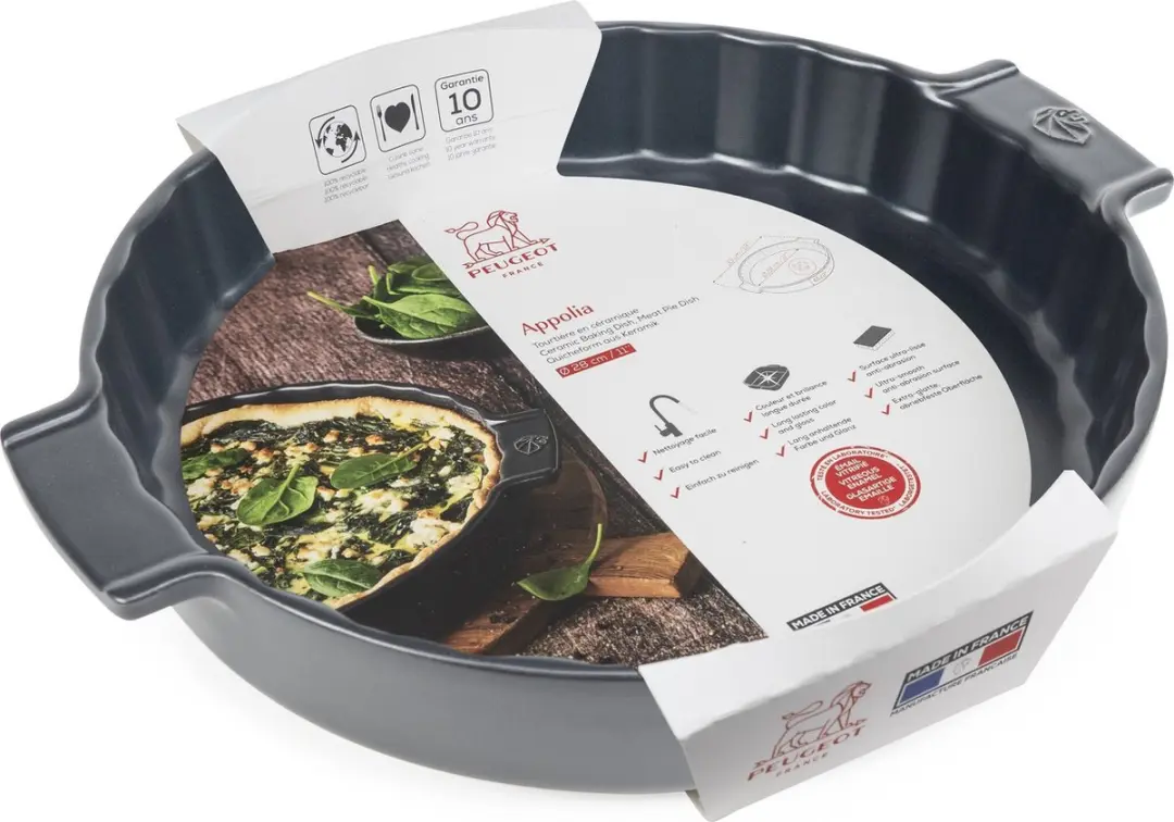 Peugeot Appolia Taartvorm 28cm - Grijs