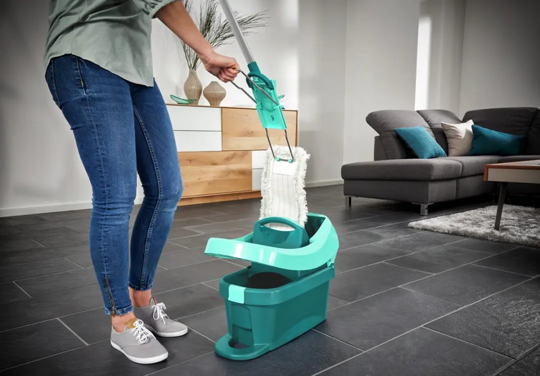 Leifheit Profi Vloerwisser XL Cotton Plus 42cm - 146cm Werkhoogte - afbeelding 6 van 6