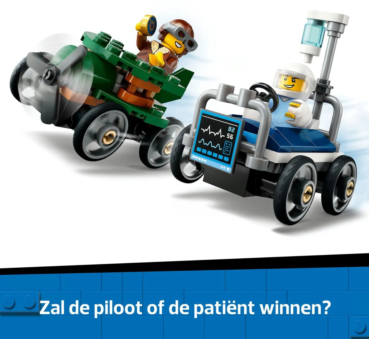 LEGO City Raceautopakket 60459 - 2 Minifiguren - 70 Stukken