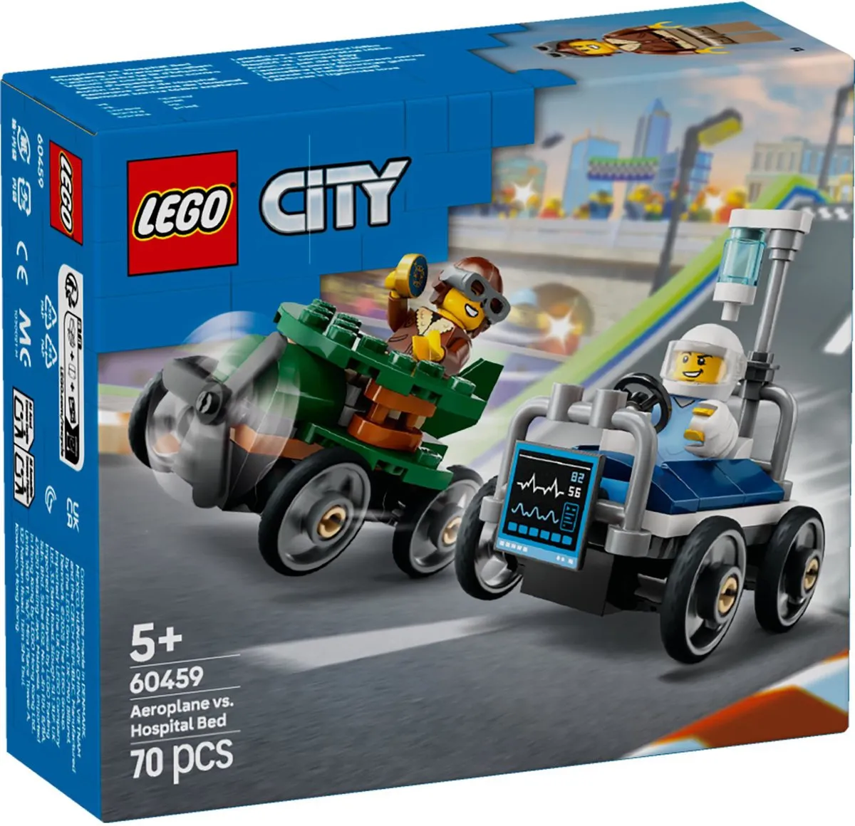 LEGO City Raceautopakket 60459 - 2 Minifiguren - 70 Stukken
