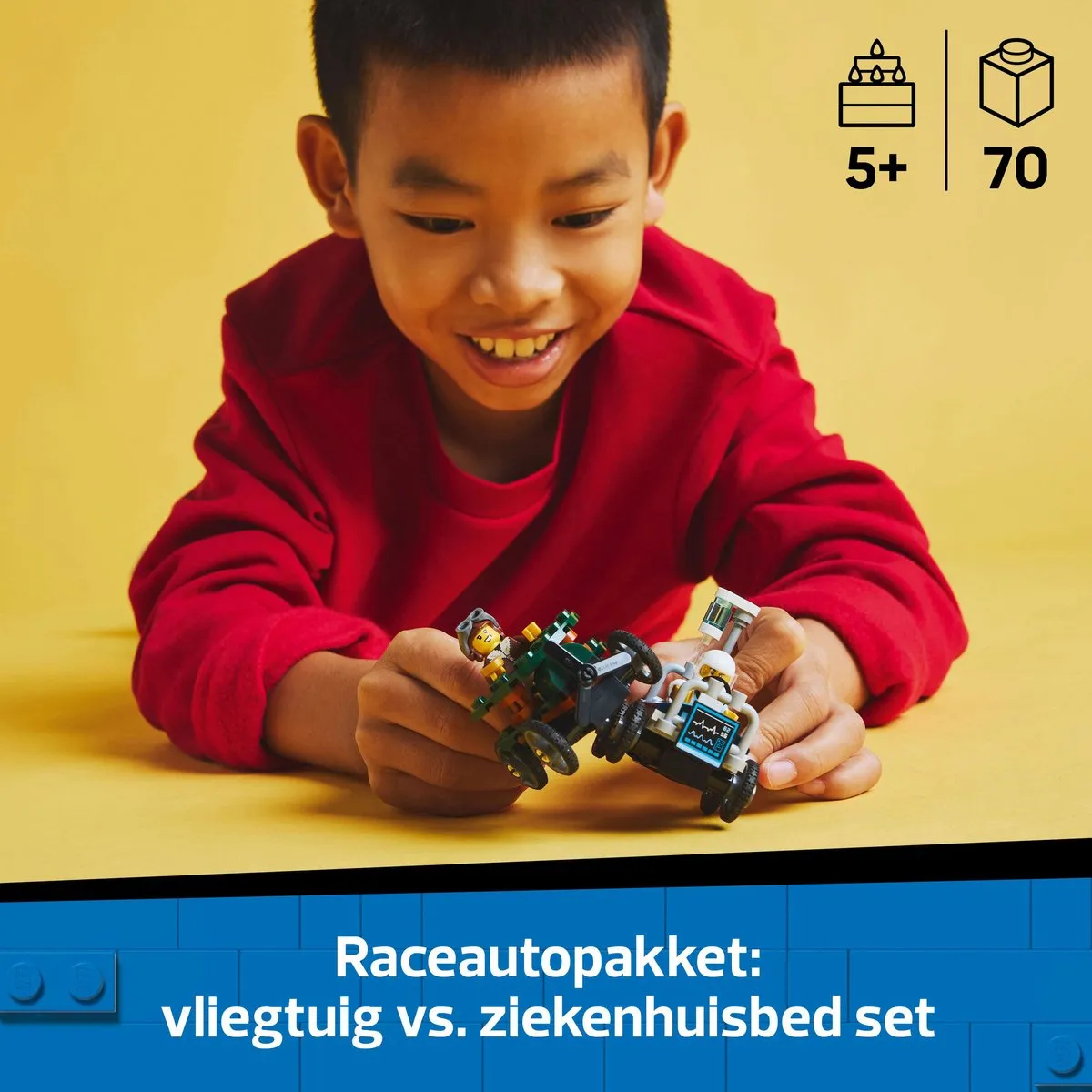 LEGO City Raceautopakket 60459 - 2 Minifiguren - 70 Stukken
