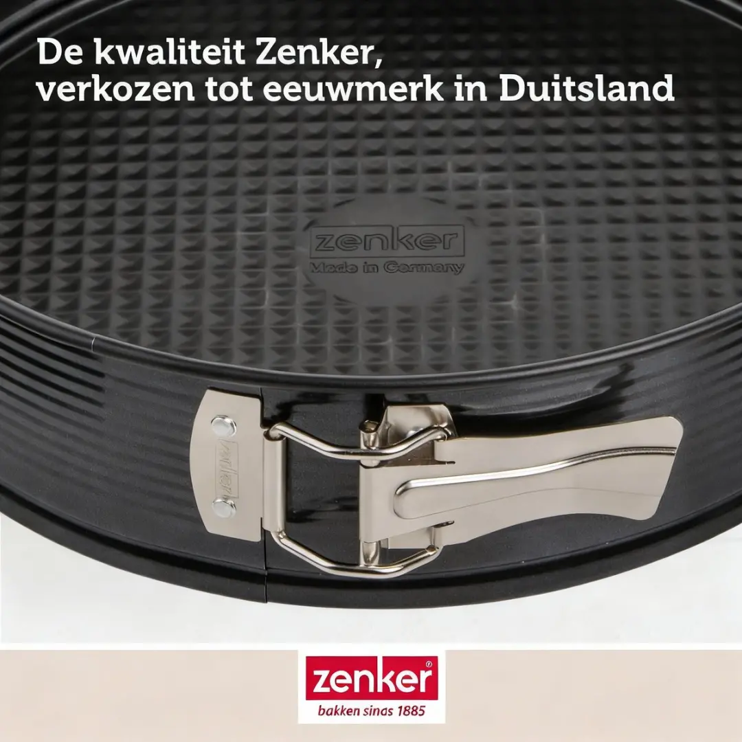 Zenker Set van 2 Springvormen 26cm - Zwart