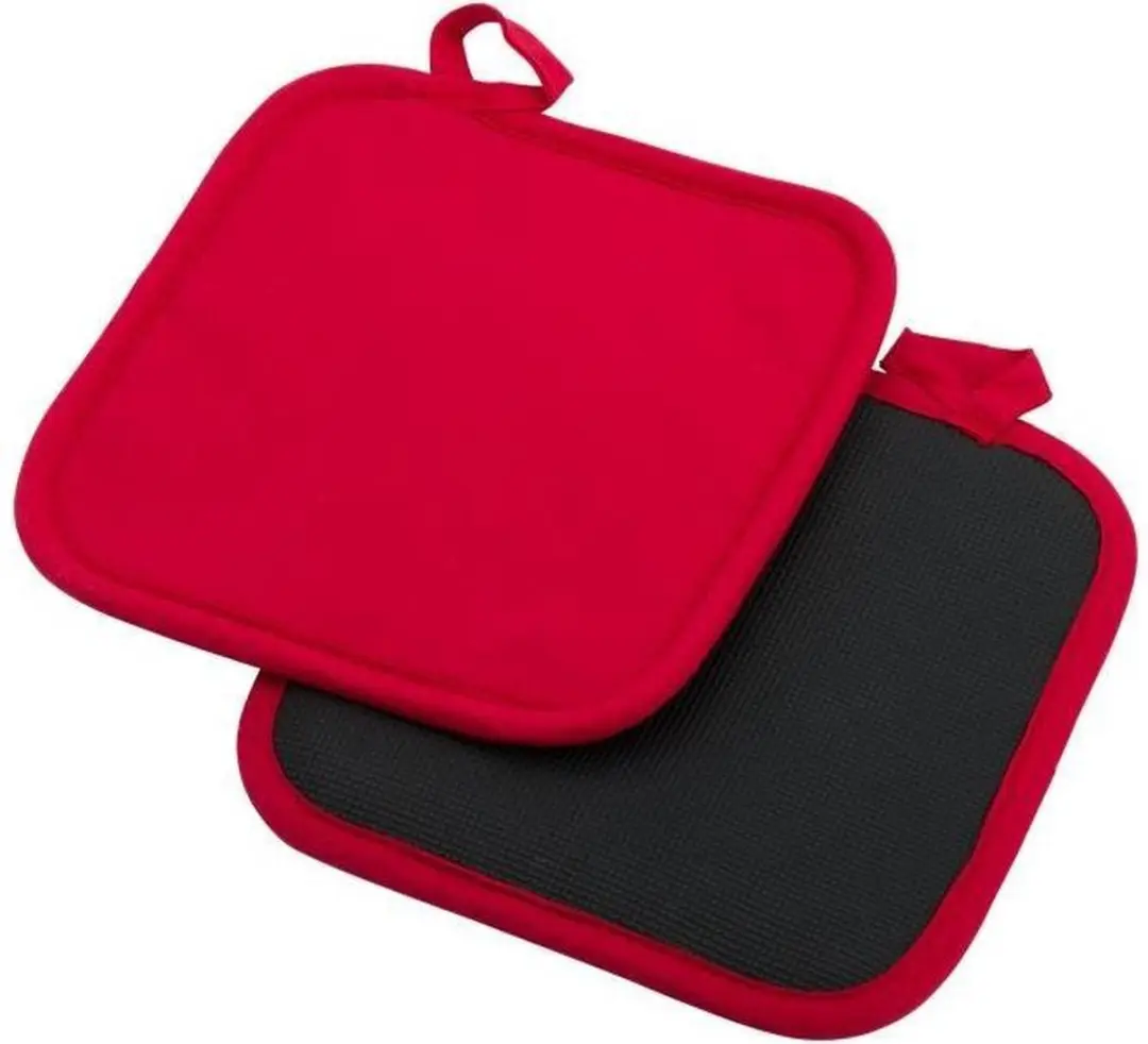Westmark Pannenlappen Set - 2 Stuks - Rood/Zwart