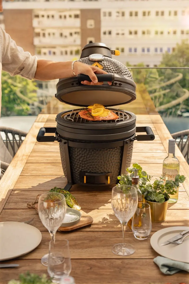 Boretti Ceramica Compact Grillpan 32cm - Antraciet