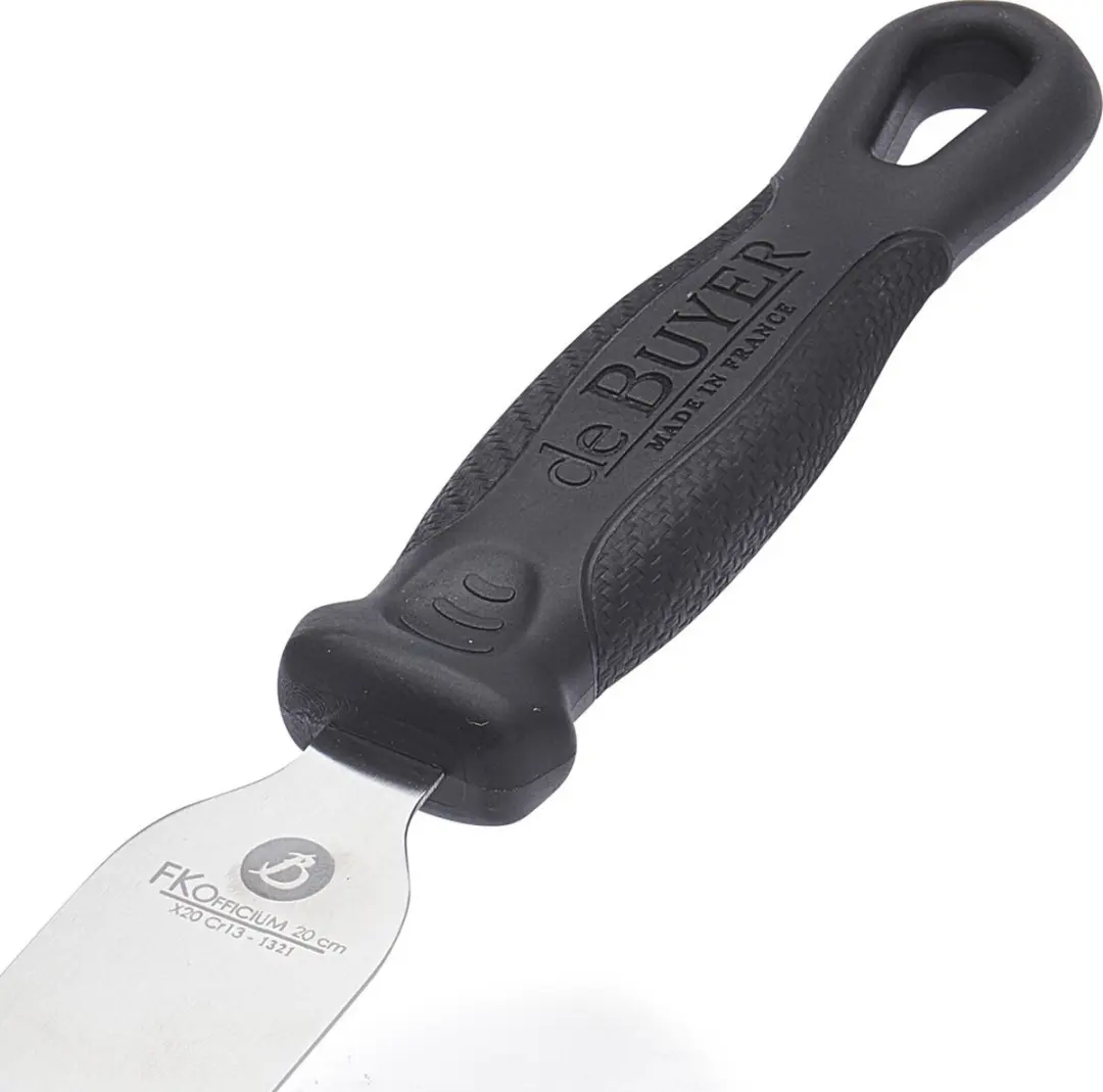 DeBuyer FKOfficium Spatel Recht 20cm - Zwart