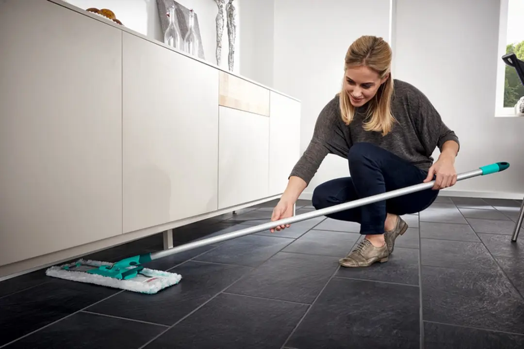 Leifheit Profi vloerwisser XL Micro Duo 140cm - Turquoise