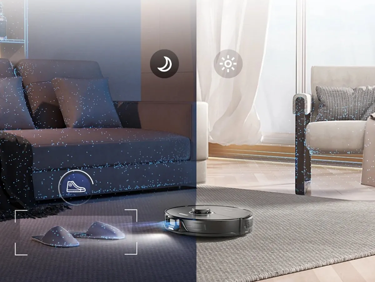 Roborock S8+ Robotstofzuiger met Dweilfunctie 6000 Airwatts