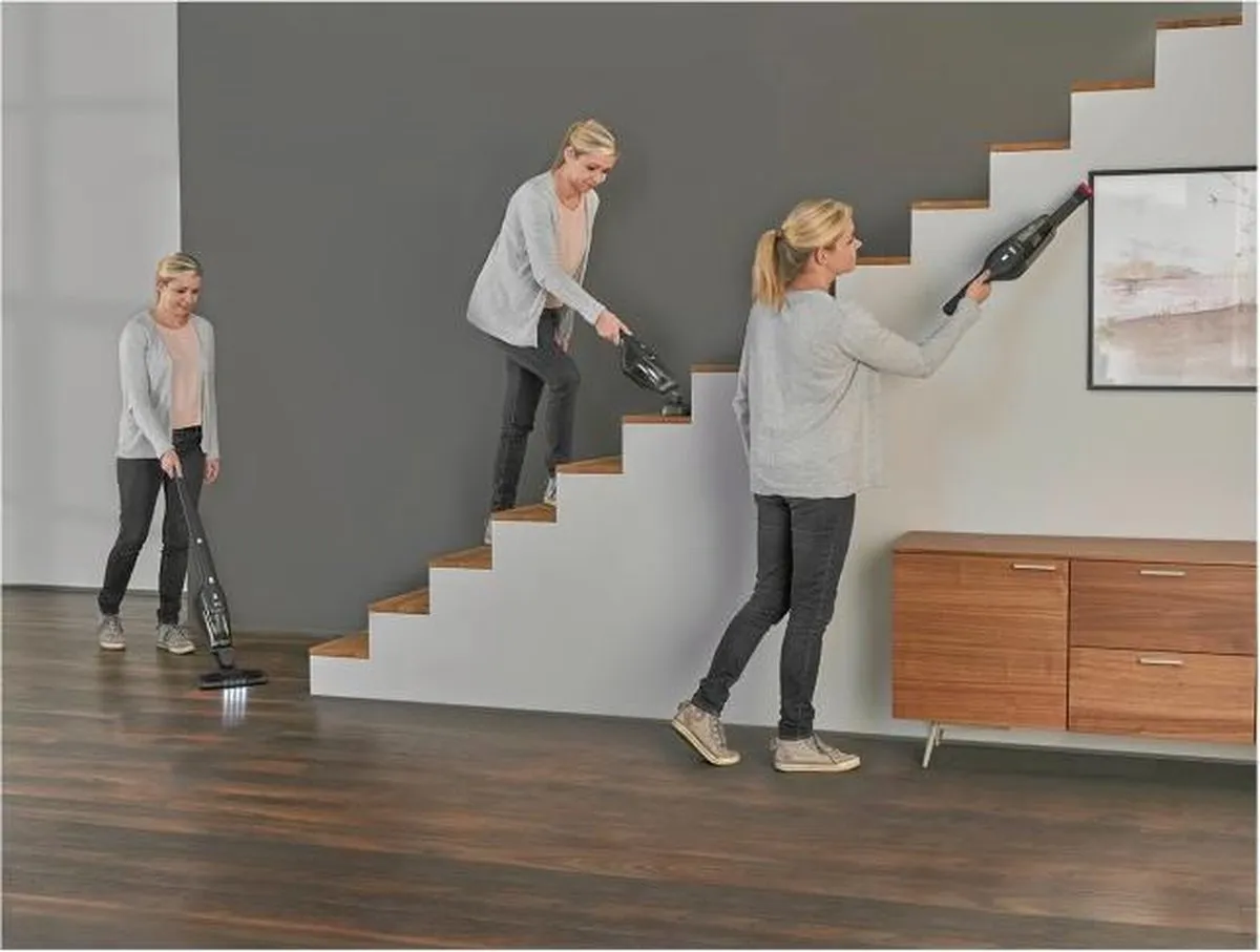 AEG CX7-2-45MÖ Steelstofzuiger 2-in-1 - 18W - 0,5L - Zwart/Groen
