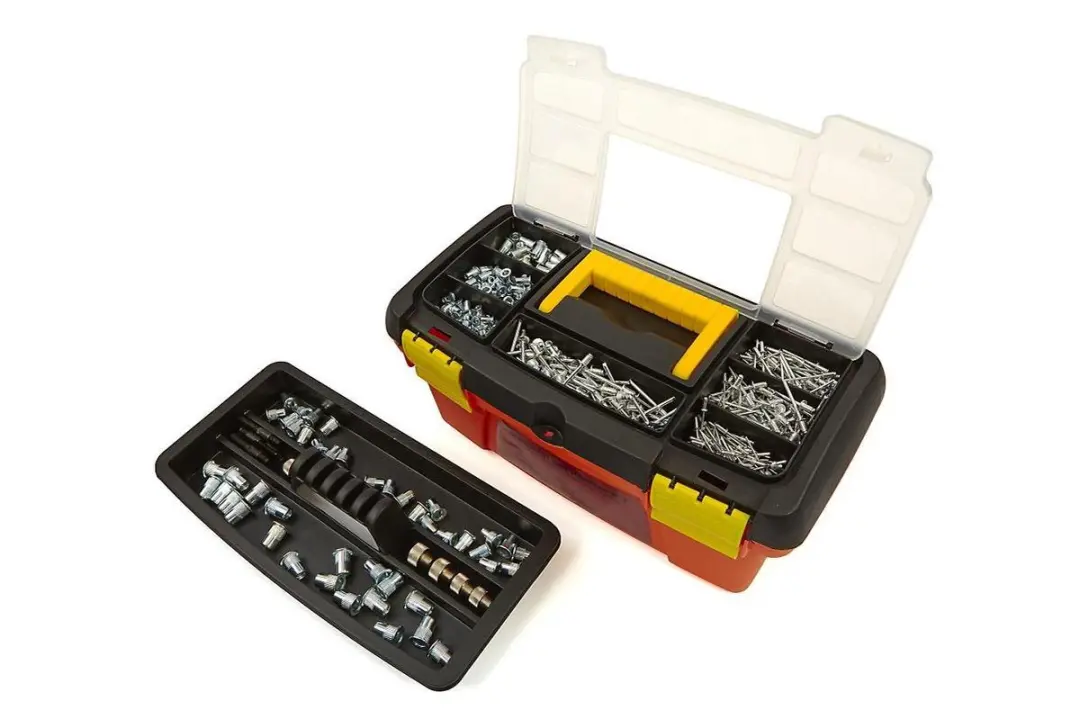 HBM Machines Blindklinkmoer- en Popnageltangset - Aluminium