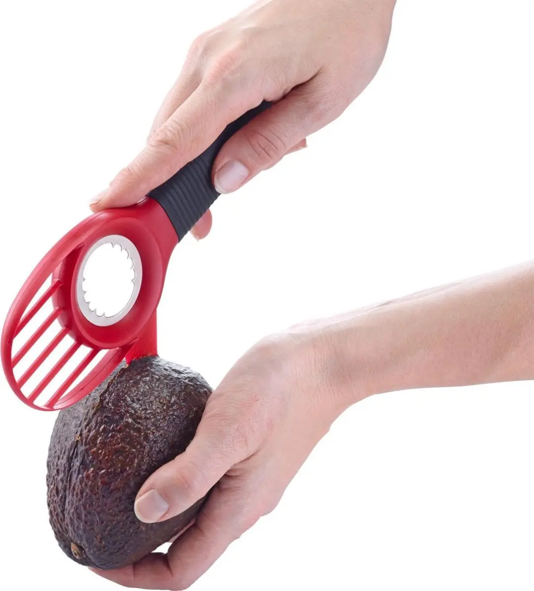 Westmark Avocadosnijder 3-in-1 - Rood/Zwart