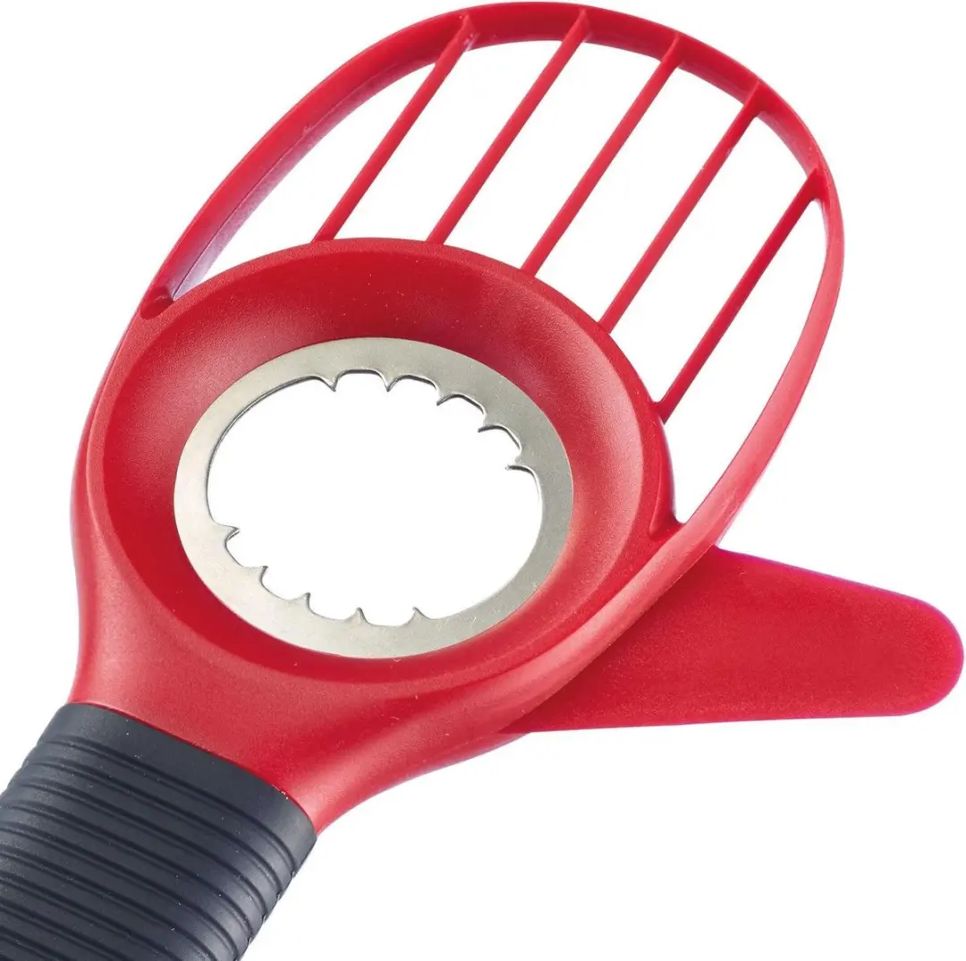 Westmark Avocadosnijder 3-in-1 - Rood/Zwart