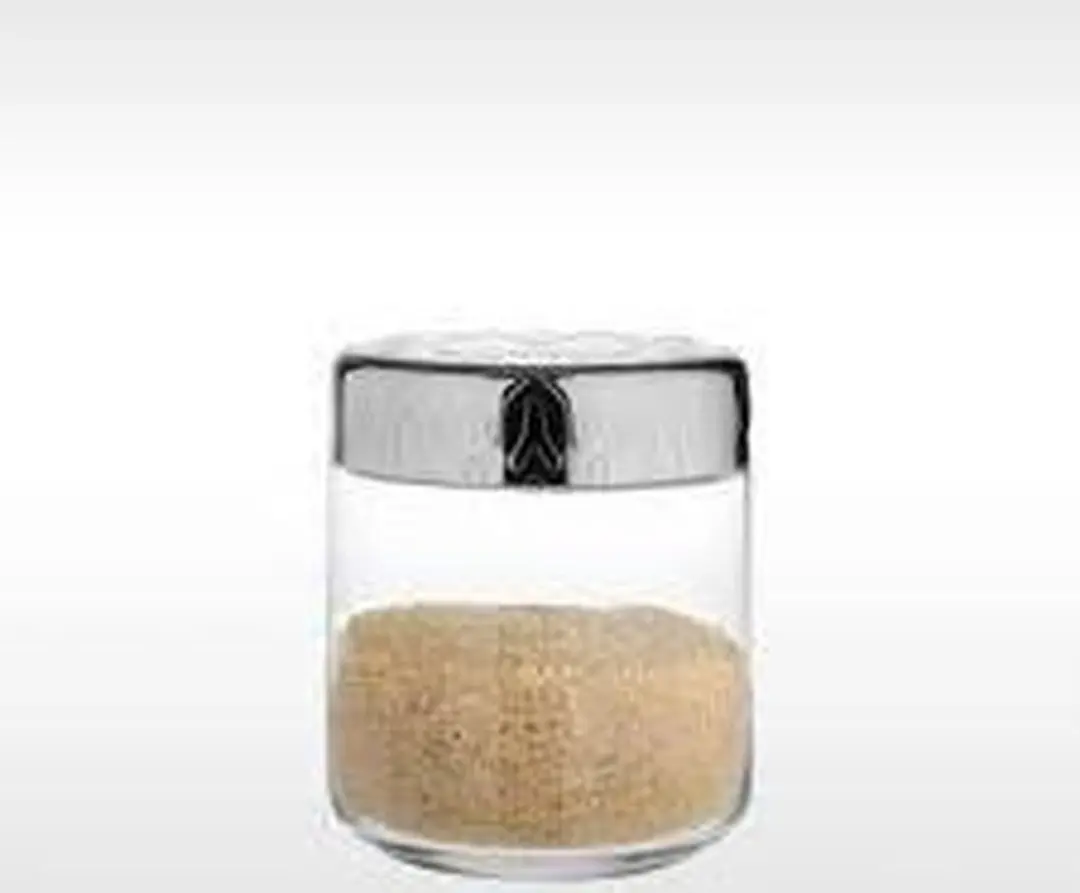 Alessi Dressed Voorraadpot 75cl - RVS/Glas