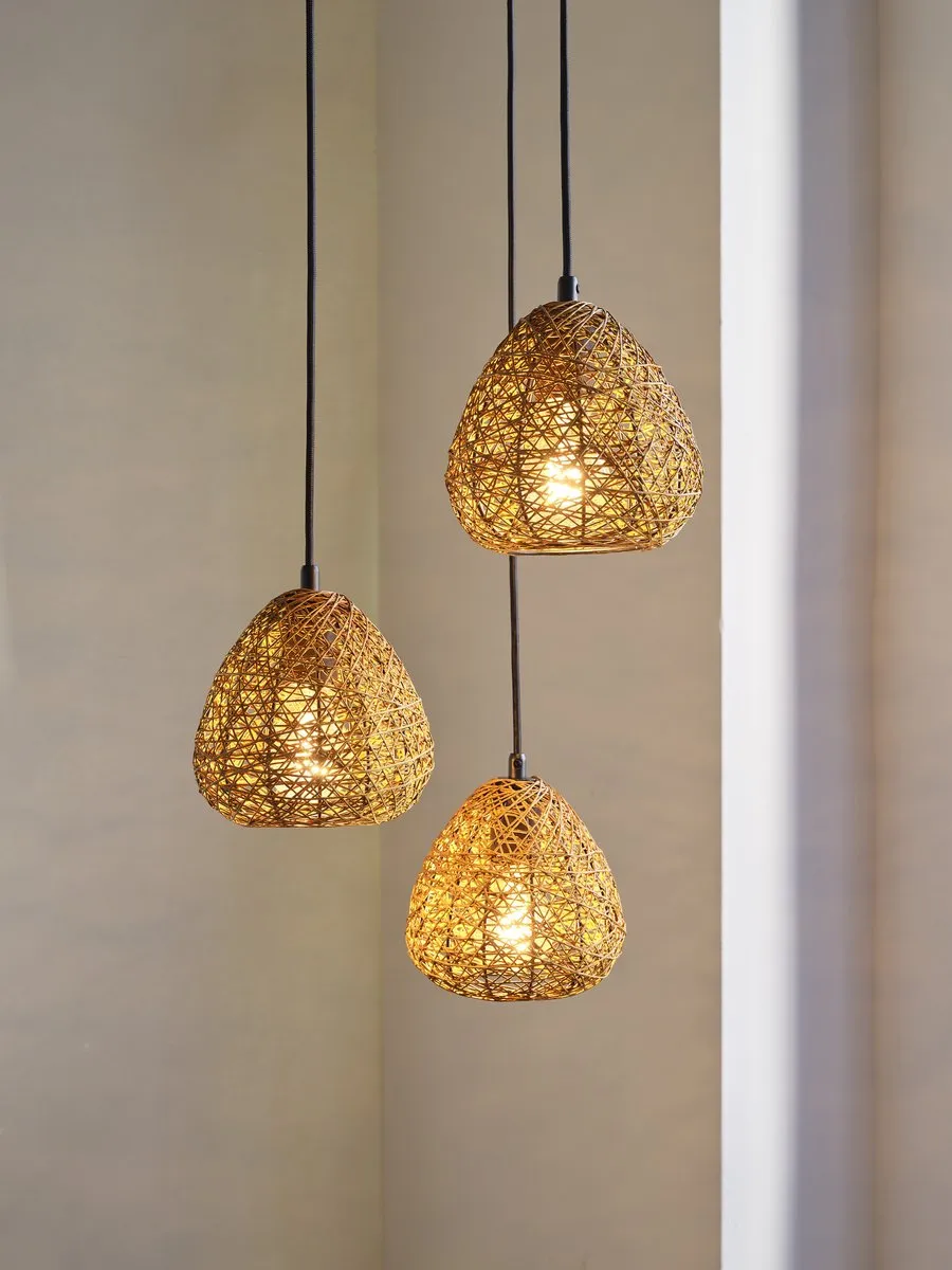 LEDVANCE Decor Paper Drop Hanglamp - 3XE27 - Beige