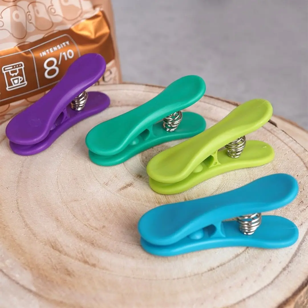 Excellent Houseware Zakklemmen Set 6 Stuks - 6,5 cm - Multicolor - afbeelding 6 van 6