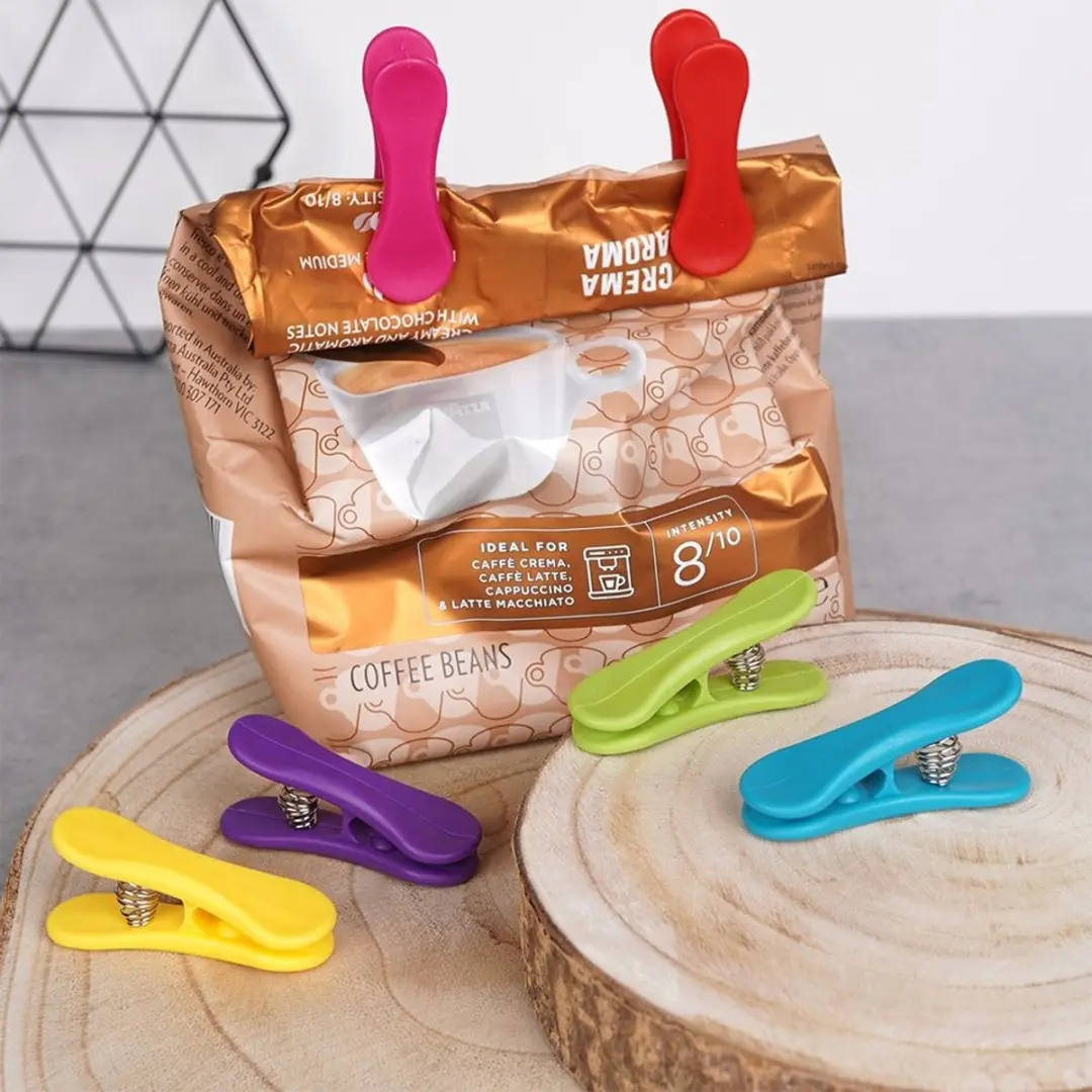 Excellent Houseware Zakklemmen Set 6 Stuks - 6,5 cm - Multicolor