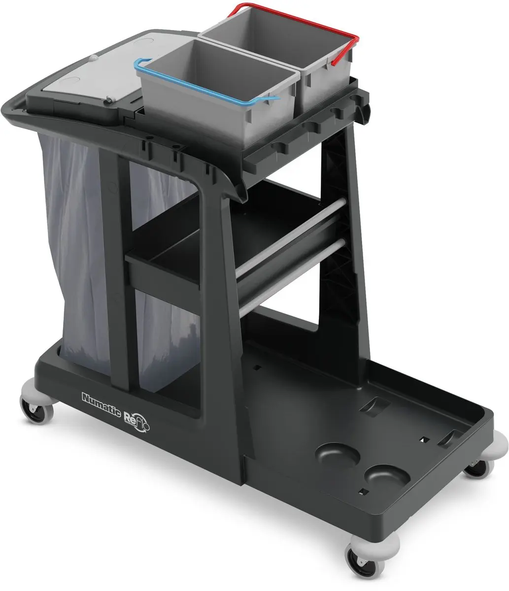 Numatic Werkwagen ReFlo ECO-Matic EM3 914037 - 170L - Wit