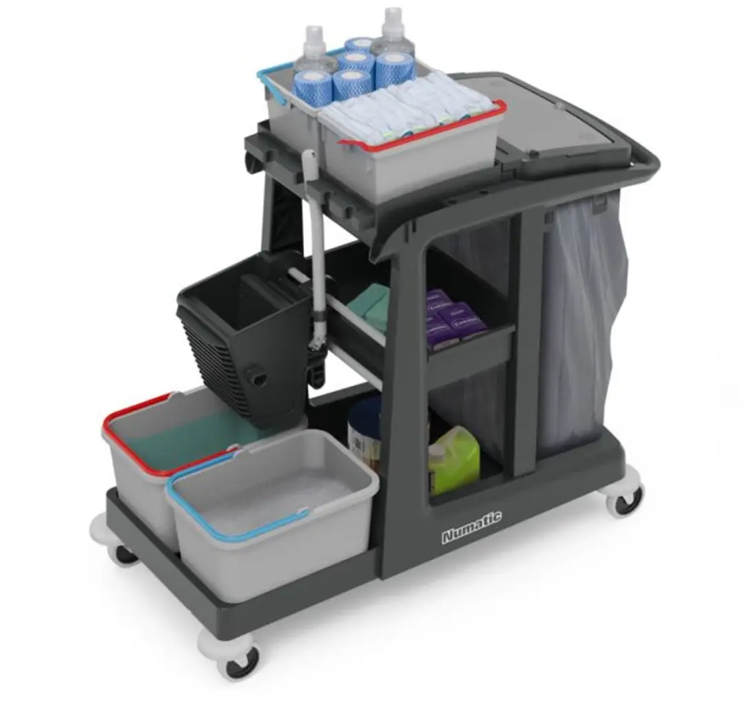 Numatic Werkwagen ReFlo ECO-Matic EM3 914037 - 170L - Wit