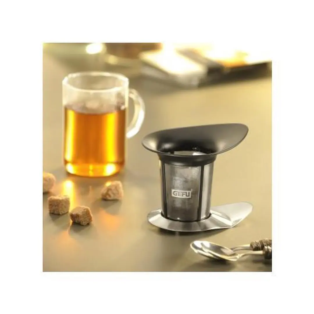 GEFU Theezeef Armonia RVS - Ø6cm - Zilver - afbeelding 6 van 6