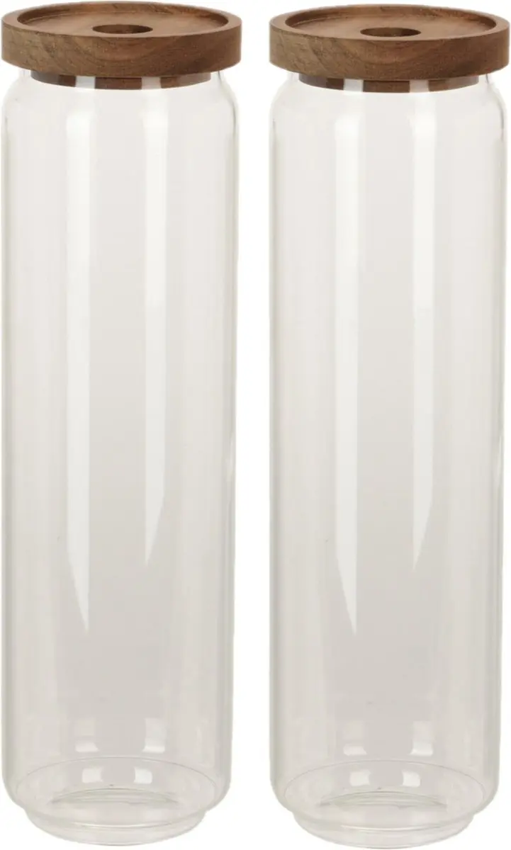 Excellent Houseware Voorraadpot Glas 1500ml