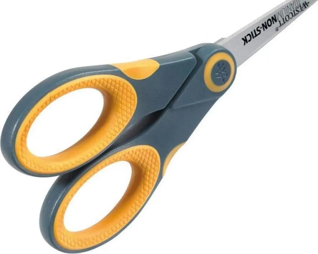 Westcott Titanium Schaar 18cm - Grijs/Geel