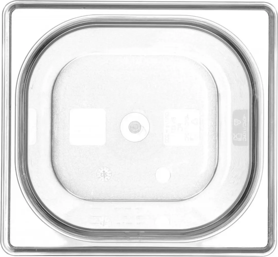 HENDI Gastronorm Container 2,4L - 176x162x150mm - Transparant - afbeelding 6 van 6