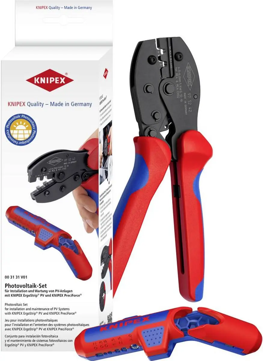 Knipex Stripgereedschapset ErgoStrip & PreciForc